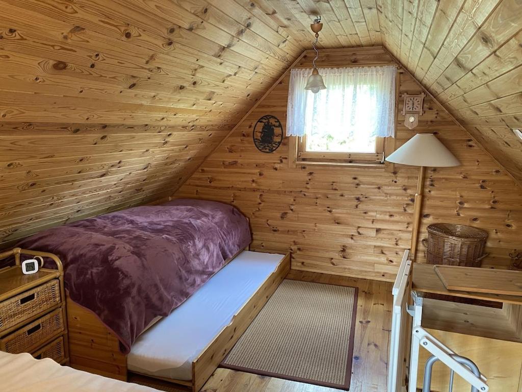 Holzhaus Mit Direktem Wasserzugang In Berlin-Koepenick Exteriör bild