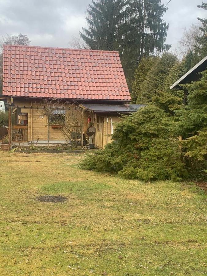 Holzhaus Mit Direktem Wasserzugang In Berlin-Koepenick Exteriör bild